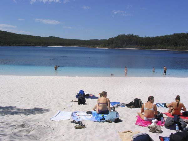 02 arrival on Frasers lake McKenzie